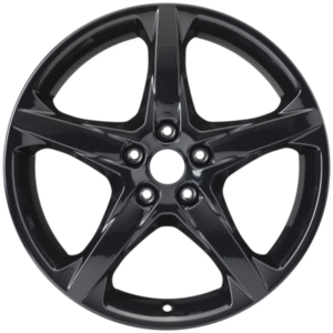 Platišče iz lahke zlitine 18" s 5 kraki, črne barve